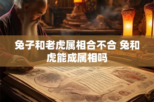 兔子和老虎属相合不合 兔和虎能成属相吗 兔子和老虎属相合不合 兔和虎能成属相吗