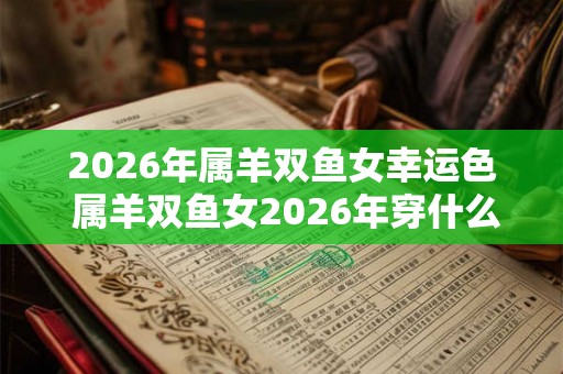 2026年属羊双鱼女幸运色 属羊双鱼女2026年穿什么颜色大吉 2026年属羊双鱼女幸运色 属羊双鱼女2026年穿什么颜色大吉