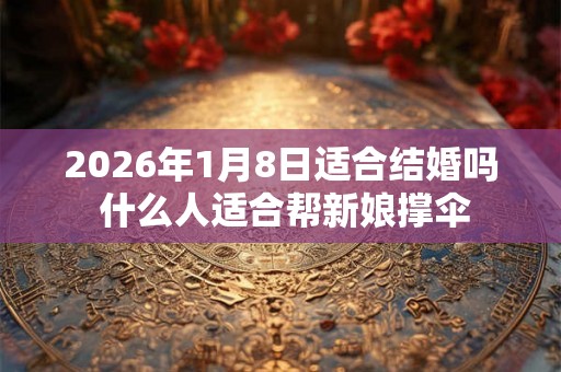 2026年1月8日适合结婚吗 什么人适合帮新娘撑伞