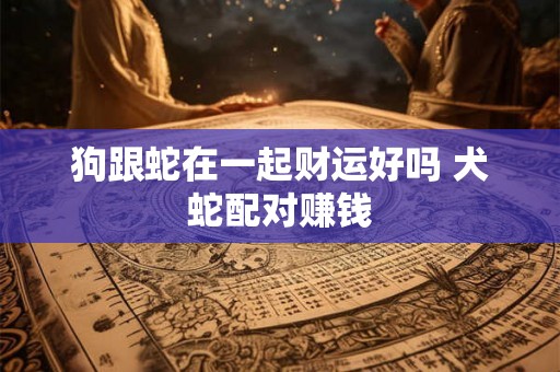 狗跟蛇在一起财运好吗 犬蛇配对赚钱