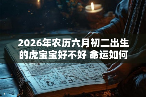 2026年农历六月初二出生的虎宝宝好不好 命运如何