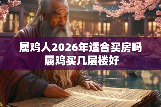 属鸡人2026年适合买房吗 属鸡买几层楼好 属鸡人2026年适合买房吗 属鸡买几层楼好