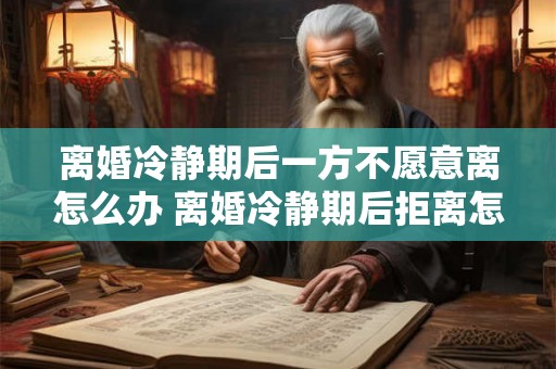 离婚冷静期后一方不愿意离怎么办 离婚冷静期后拒离怎么办