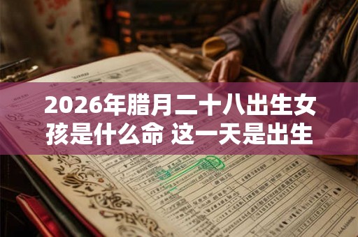 2026年腊月二十八出生女孩是什么命 这一天是出生吉日吗