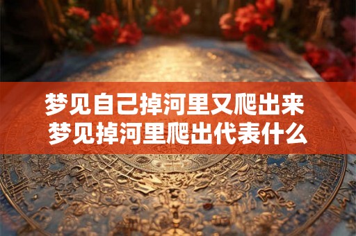 梦见自己掉河里又爬出来 梦见掉河里爬出代表什么 梦见自己掉河里又爬出来 梦见掉河里爬出代表什么