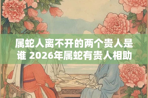 属蛇人离不开的两个贵人是谁 2026年属蛇有贵人相助吗