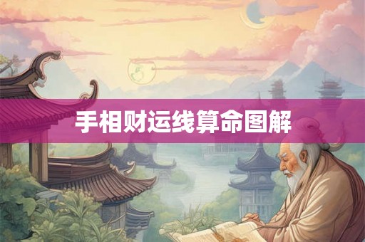 手相财运线算命图解