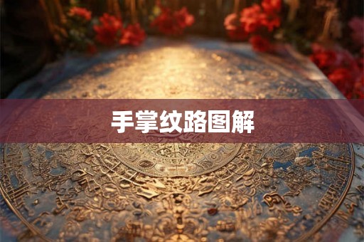 手掌纹路图解