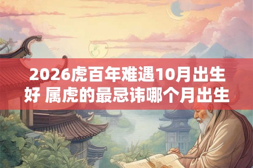 2026虎百年难遇10月出生好 属虎的最忌讳哪个月出生 2026虎百年难遇10月出生好 属虎的最忌讳哪个月出生