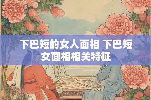 下巴短的女人面相 下巴短女面相相关特征 下巴短的女人面相 下巴短女面相相关特征