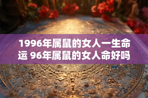 1996年属鼠的女人一生命运 96年属鼠的女人命好吗