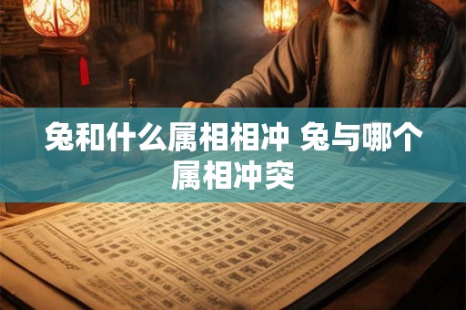 兔和什么属相相冲 兔与哪个属相冲突 兔和什么属相相冲 兔与哪个属相冲突