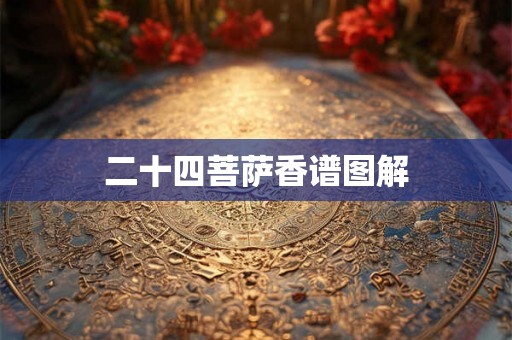 二十四菩萨香谱图解