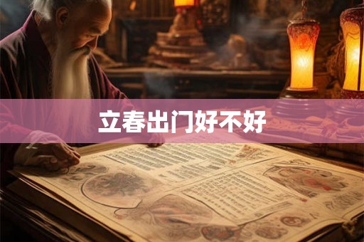 立春出门好不好