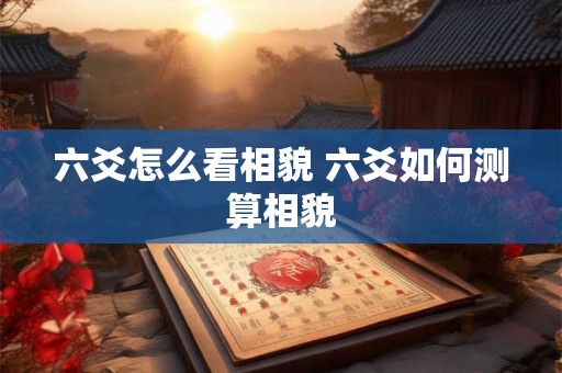 六爻怎么看相貌 六爻如何测算相貌