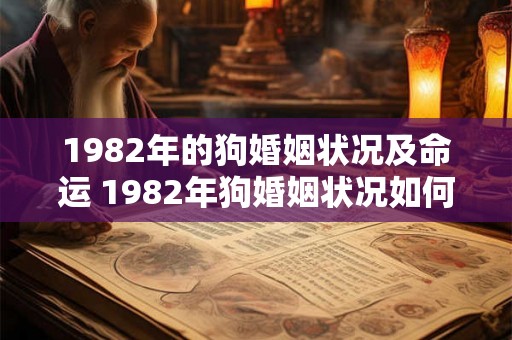 1982年的狗婚姻状况及命运 1982年狗婚姻状况如何