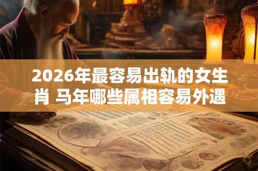 2026年最容易出轨的女生肖 马年哪些属相容易外遇 2026年最容易出轨的女生肖 马年哪些属相容易外遇