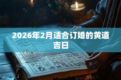 2026年2月适合订婚的黄道吉日 2026年2月适合订婚的黄道吉日
