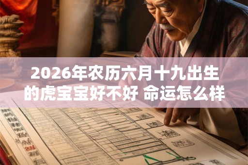 2026年农历六月十九出生的虎宝宝好不好 命运怎么样 2026年农历六月十九出生的虎宝宝好不好 命运怎么样