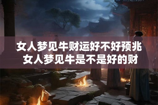 女人梦见牛财运好不好预兆 女人梦见牛是不是好的财运预兆
