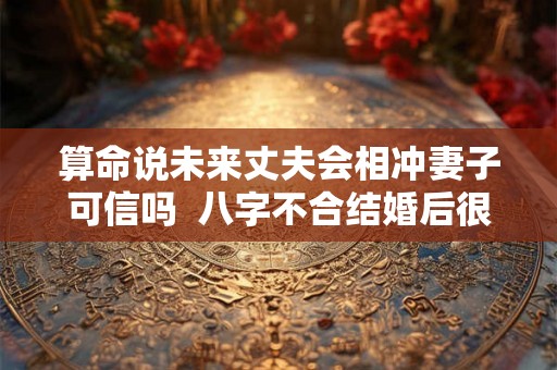 算命说未来丈夫会相冲妻子可信吗 八字不合结婚后很幸福 算命说未来丈夫会相冲妻子可信吗 八字不合结婚后很幸福