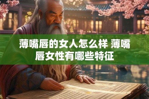 薄嘴唇的女人怎么样 薄嘴唇女性有哪些特征