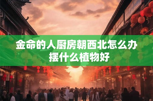 金命的人厨房朝西北怎么办 摆什么植物好 金命的人厨房朝西北怎么办 摆什么植物好