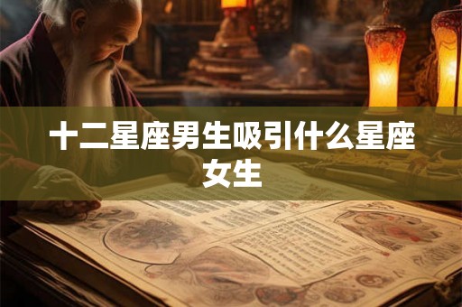 十二星座男生吸引什么星座女生
