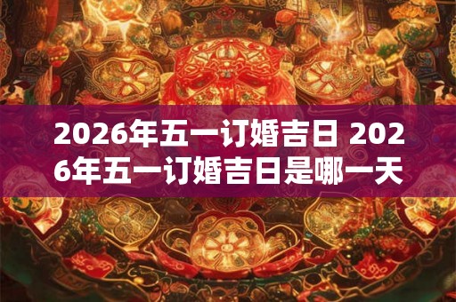 2026年五一订婚吉日 2026年五一订婚吉日是哪一天