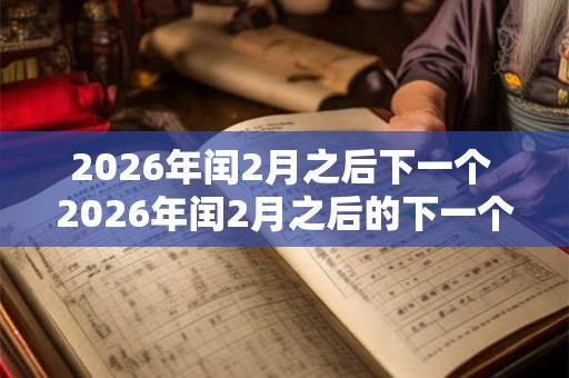 2026年闰2月之后下一个 2026年闰2月之后的下一个月是哪个 2026年闰2月之后下一个 2026年闰2月之后的下一个月是哪个