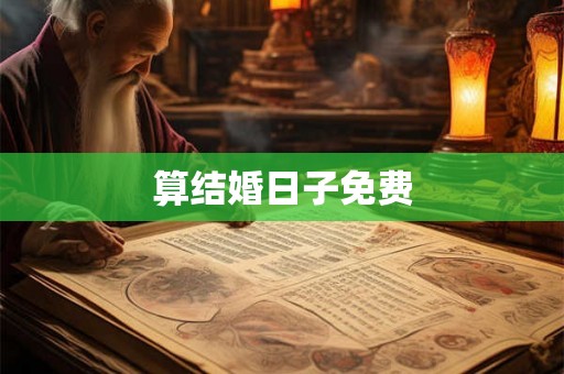 算结婚日子免费