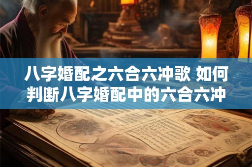 八字婚配之六合六冲歌 如何判断八字婚配中的六合六冲 八字婚配之六合六冲歌 如何判断八字婚配中的六合六冲