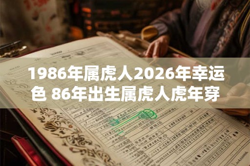 1986年属虎人2026年幸运色 86年出生属虎人虎年穿什么颜色衣服好