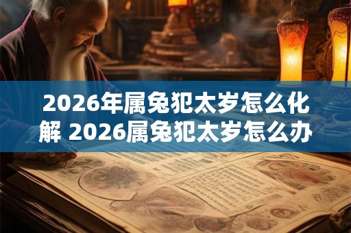 2026年属兔犯太岁怎么化解 2026属兔犯太岁怎么办