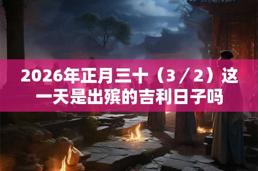 2026年正月三十（3／2）这一天是出殡的吉利日子吗