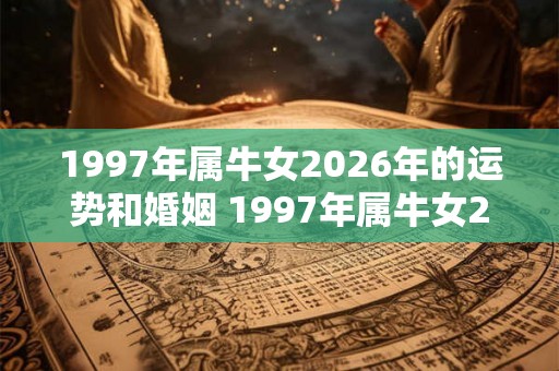 1997年属牛女2026年的运势和婚姻 1997年属牛女2026年运势与婚姻如何