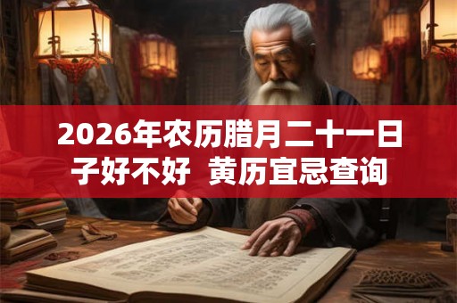 2026年农历腊月二十一日子好不好  黄历宜忌查询