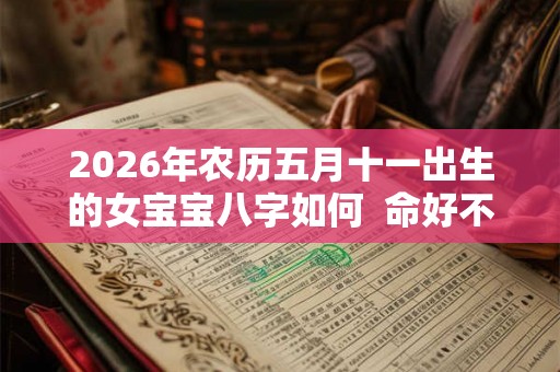 2026年农历五月十一出生的女宝宝八字如何  命好不好