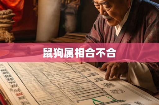鼠狗属相合不合