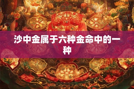 沙中金属于六种金命中的一种