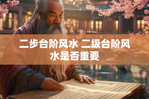 二步台阶风水 二级台阶风水是否重要