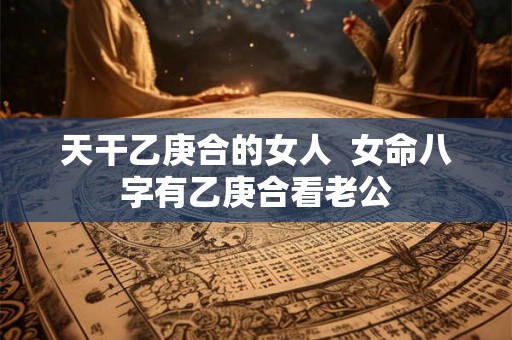 天干乙庚合的女人  女命八字有乙庚合看老公