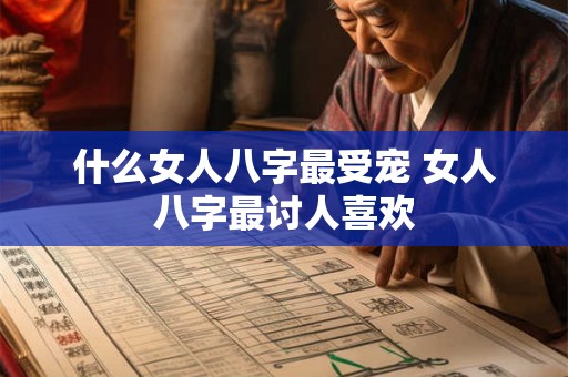 什么女人八字最受宠 女人八字最讨人喜欢