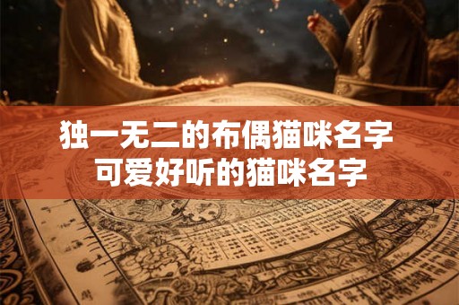 独一无二的布偶猫咪名字 可爱好听的猫咪名字