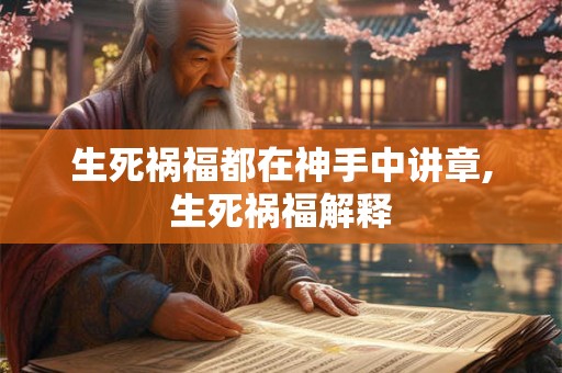 生死祸福都在神手中讲章,生死祸福解释
