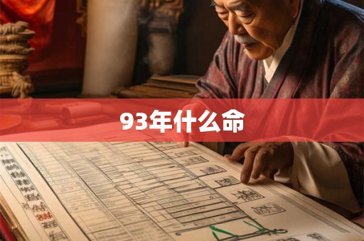 93年什么命