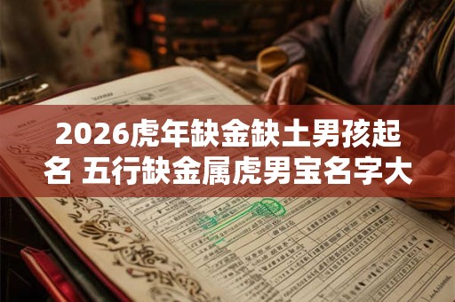 2026虎年缺金缺土男孩起名 五行缺金属虎男宝名字大全