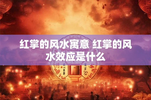 红掌的风水寓意 红掌的风水效应是什么 红掌的风水寓意 红掌的风水效应是什么