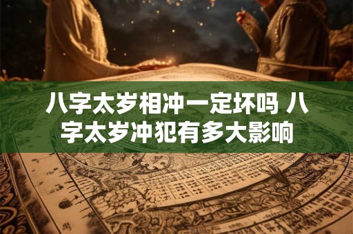 八字太岁相冲一定坏吗 八字太岁冲犯有多大影响
