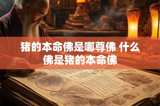 猪的本命佛是哪尊佛 什么佛是猪的本命佛